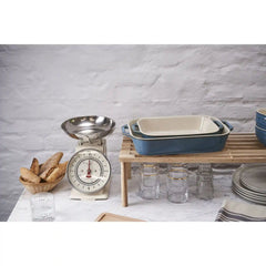 Staub | 2-pc, Rectangular Baking Dish Set, Rustic Turquoise | Stoneware