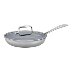 ZWILLING | 2-pc, Stainless Steel, Ceramic Coating, Non-stick, Fry Pan With Lid Set , No-Color | Clad CFX