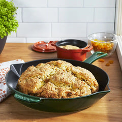 Staub | 12-inch, Fry Pan, Basil | Cast Iron