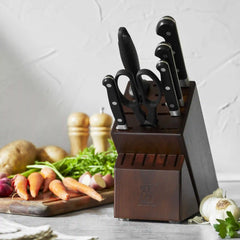 ZWILLING | 7-pc, Knife block set, Walnut | Professional S
