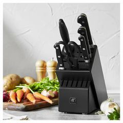 ZWILLING | 7-pc, Knife block set, Matte Black | Professional S