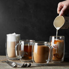 ZWILLING | 9-pc  Coffee And Beverage Set | Sorrento Double Wall Glassware