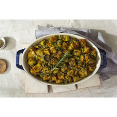 Staub | 3-pc, Mixed Baking Dish Set, Dark Blue | Stoneware