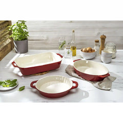 Staub | 9-inch, Pie dish, Cherry | Stoneware