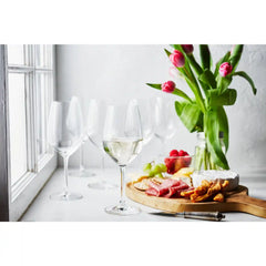 ZWILLING | 13 oz / 6-pc  Burgundy White Glass Set | Prédicat Glassware