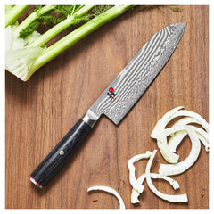 MIYABI | 7-inch, Fine Edge Santoku | KAIZEN II 5000FCD