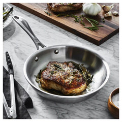 ZWILLING | 3 Ply, 8-inch, 18/10 Stainless Steel, Fry Pan | Spirit 3-Ply