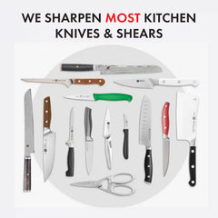 ZWILLING | Knife Aid Professional Knife Sharpening by Mail, 5 knives | Sharpening service