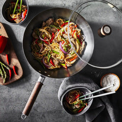 ZWILLING | 12-inch, Carbon Steel, Wok With Lid | Dragon