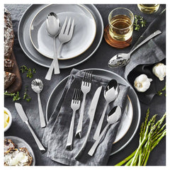 ZWILLING | 45-pc Flatware Set, 18/10 Stainless Steel, No-Color | Bellasera (polished)
