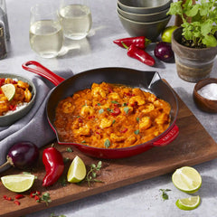Staub | 10-inch, Fry Pan, Cherry | Cast Iron