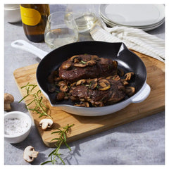 Staub | 10-inch, Fry Pan, Pure White | Cast Iron