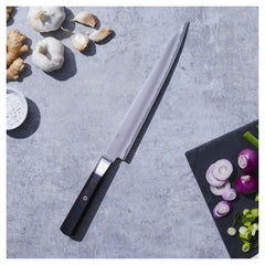 MIYABI | 9.5-inch Pakka Wood Slicing/Carving Knife | KOH 4000FC