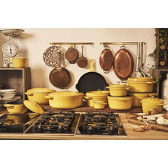 Staub | 6 qt, Wide Oval French Oven, Citron | Cast Iron