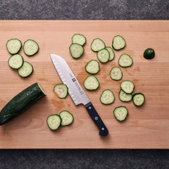 ZWILLING | 7-inch, Hollow Edge Santoku Knife | Gourmet
