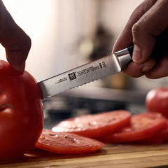 ZWILLING | Utility knife 5 inch, serrated edge | Four Star