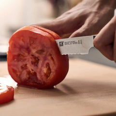 ZWILLING | 5-inch Z15.1 Utility Knife, Serrated Edge  | Gourmet
