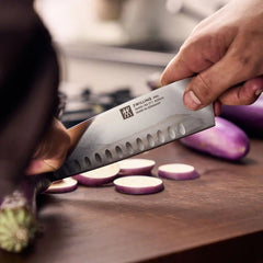 ZWILLING | 7-inch, Hollow Edge Santoku Knife | Pro