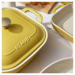 Staub | 4-pc, Mixed Baking Dish Set, Citron | Stoneware