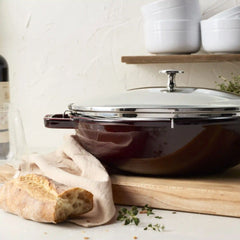 Staub | 12-inch, Perfect Pan, Grenadine | Cast Iron