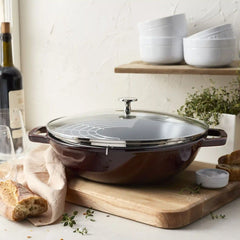 Staub | 12-inch, Perfect Pan, Grenadine | Cast Iron