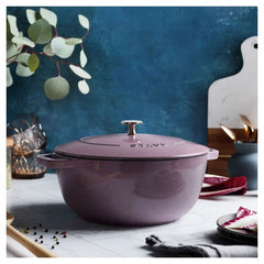 Staub | 5 qt, Essential French Oven, Lilac | Cast Iron