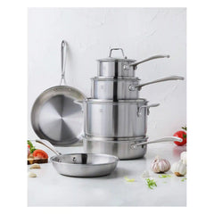 ZWILLING | 10-pc, Stainless Steel, Cookware Set | Spirit 3-Ply