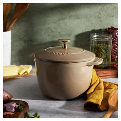 Staub | 1.5 qt, Petite French Oven, Sesame | Cast Iron