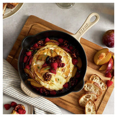 Staub | 8.5-inch, Traditional Deep Skillet, Sesame | Cast Iron