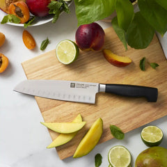 ZWILLING | Santoku 7 inch, hollow edge | Four Star