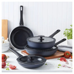 ZWILLING | 7-pc, Aluminum, Pots And Pans Set Ceramic Non-stick Coating | Enlightened