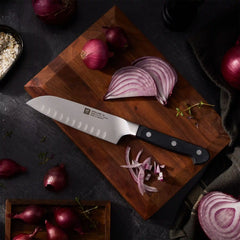 ZWILLING | 5.5-inch, Hollow Edge Santoku Knife | Pro