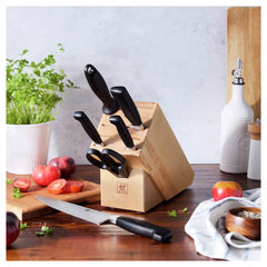 ZWILLING | 7-pc, Knife block set, Natural | Four Star Eco