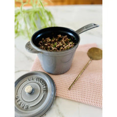 Staub | 1.5 qt Sauce Pan, Cast Iron  | x Pamela Salzman - Cast Iron