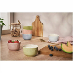 Staub | 4-inch / 6-pc, Prep Bowl Set Macaron, Mixed Colors | Stoneware