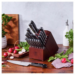 ZWILLING | 20-pc, Knife block set, Brown | Pro