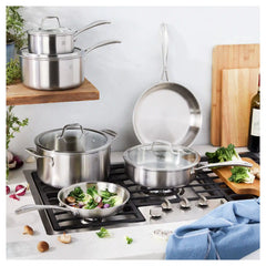 ZWILLING | 10-pc, Stainless Steel, Cookware Set | Spirit 3-Ply