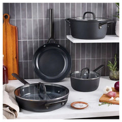 ZWILLING | 7-pc, Cookware Set Ceramic Nonstick Titanium | Milano