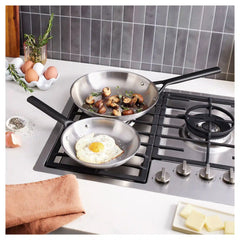 ZWILLING | 2-pc, Stainless Steel Fry Pan Set | MIlano Stainless Steel