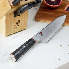 MIYABI | 7-pc, Knife block set, No-Color | Kaizen