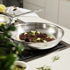Demeyere | 2-pc Stainless Steel Fry Pan Set | Industry