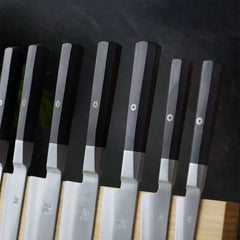 MIYABI | 10-pc, Knife block set, Brown | KOH 4000FC