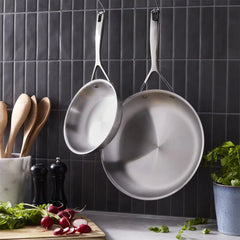 Demeyere | 2-pc, 18/10 Stainless Steel, Frying Pan Set | Essential 5