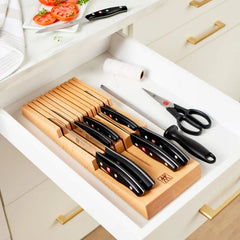 ZWILLING | 11-pc, Knife block set, Natural | Signature