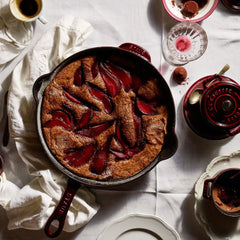 Staub | 11-inch, Traditional Deep Skillet, Grenadine | Cast Iron