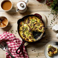 Staub | 8.5-inch, Traditional Deep Skillet, Grenadine | Cast Iron