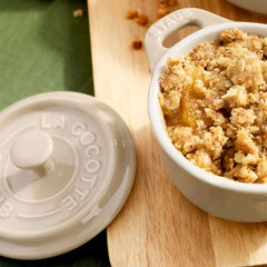 Staub | 3-pc, Mini Round Dutch Oven Set, Sesame | Stoneware