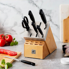 ZWILLING | 7-pc, Knife block set, Natural | Four Star