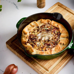 Staub | 8.5-inch, Traditional Deep Skillet, Basil | Cast Iron - Fry Pans/ Skillets