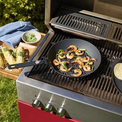 ZWILLING | Perforated Carbon Steel Fry pan and Pizza Pan Set | BBQ+